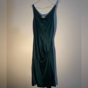 Reformation Green Sheath Dress for Cocktail Nights